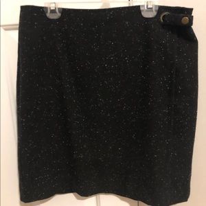 Banana Republic wool mini skirt